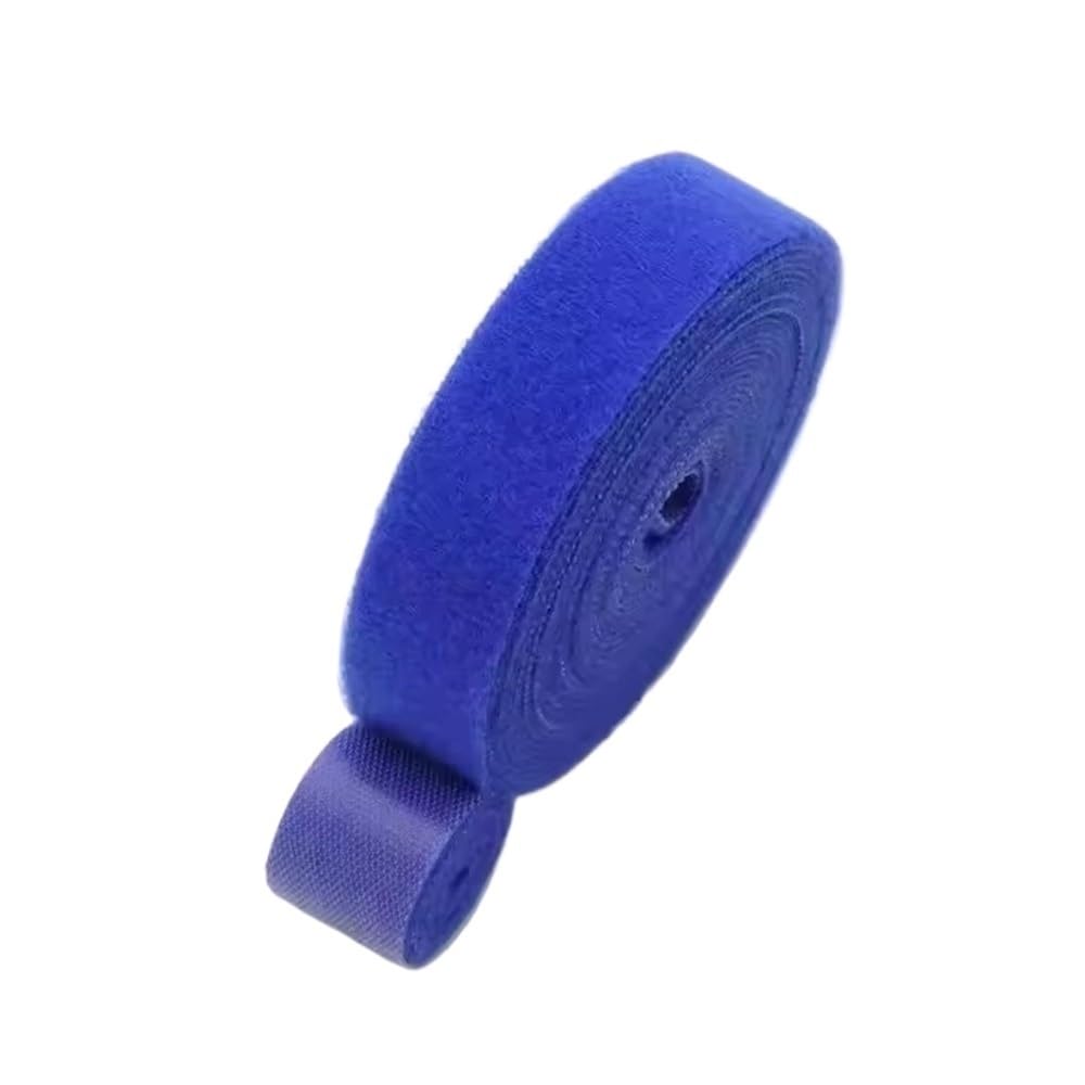 Sunrrafck Blue 1Pc Cable Organizer Usb Loop Tape Management Protector Winder Cord For Mouse Earphone Wire Ties Organizador(,3M)