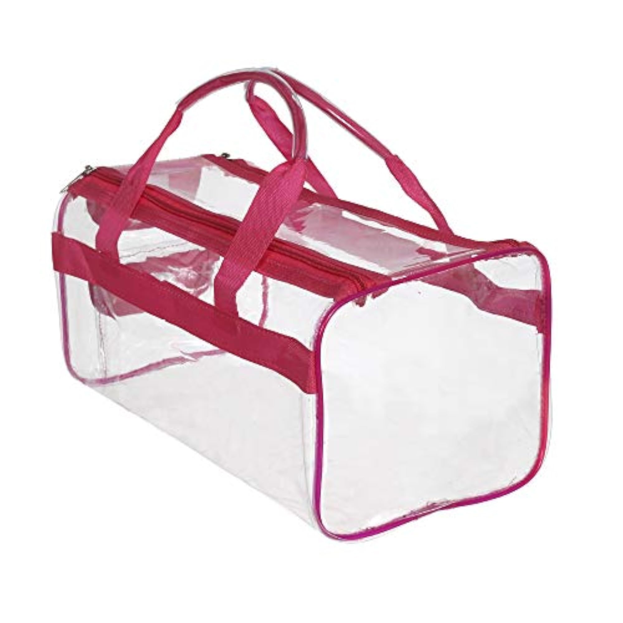 Plastic Travel Toiletry Bag, Small Size Cosmetic Pouch for Unisex