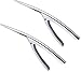 Produktbild 2 Stück Peeling Shrimp Tools, Edelstahl Shrimp/Mantis Shrimp/Pippi Shrimp Peeling Tool, Seafood Peeler Tools