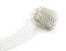 Darice 6614-105 Galvanized Chicken Wire Ribbon for Craftwork, 4-Inch by 9-Feet