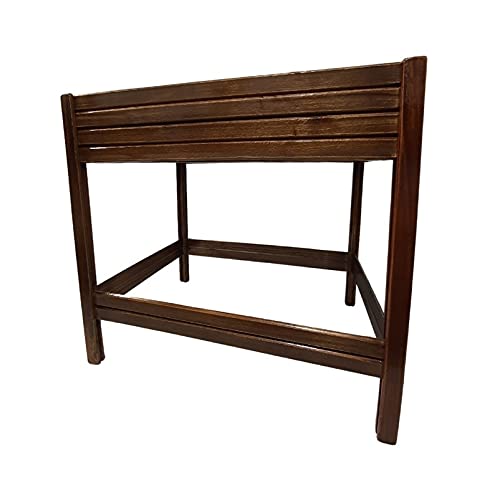 Mesa Bancada P/Horta Vertical Em Casa + 2 Vasos P/Plantio
