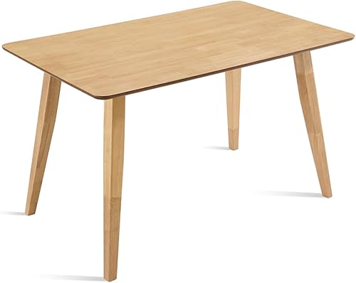 Miniatura 2 de Juego de mesa de comedor de 5 piezas para 4 personas con sillas, mesa y sillas de cocina de madera que ahorran espacio, juego de comedor moderno de