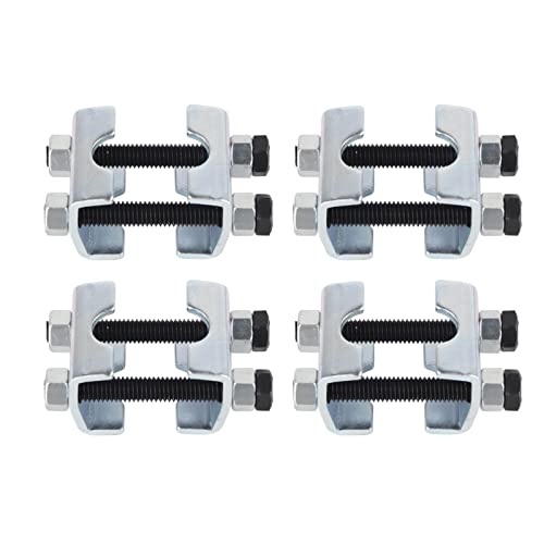 Mini Coil Spring Compressor Adjustable Spring Spacer 4 Pcs, 2 Way Adjustable Spring Spacer Compressor Coil Spring Struts Tool for Car Truck, Solid Carbon Steel Shocks Adjuster Tool
