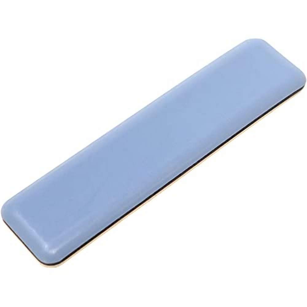 Adsamm 100 x Self-Adhesive PTFE Furniture Gliders Grey Blue 24 x 100 mm Rectangular 5 mm Thick Furniture