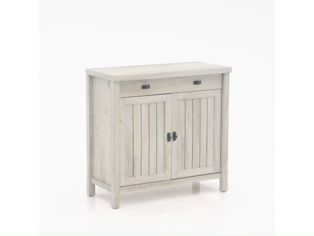 Amazon.com: Sauder Costa Library Base, Coastal Cottage Cabinet