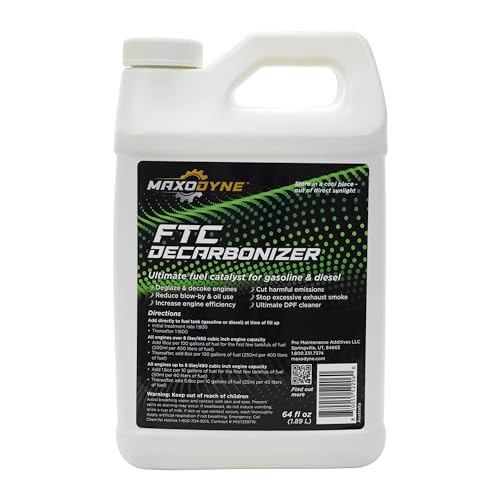Rattle / Buzz -Type Sound from Fuel Pipe at Fuel Tank - 2017-2020 Subaru 5 MAXODYNEยฎ FTC Decarbonizer Ultimate Fuel Catalyst 64 fl oz (1.89 L)