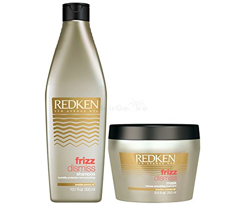 Preisvergleich Produktbild Redken Frizz Dismiss Set - Shampoo 300ml + Maske 250ml = 550ml