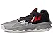 adidas Unisex-Adult Dame 8 Grey/Red/Black 10