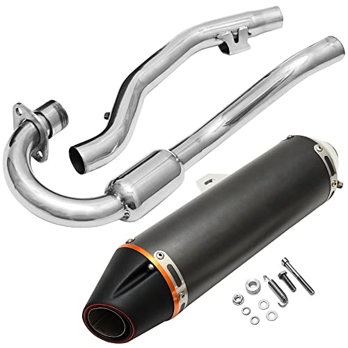 FTR223 エキパイ いい色に焼けてます FTR223 エキパイ いい色に焼けてます チタンの焼き色を自分で育て