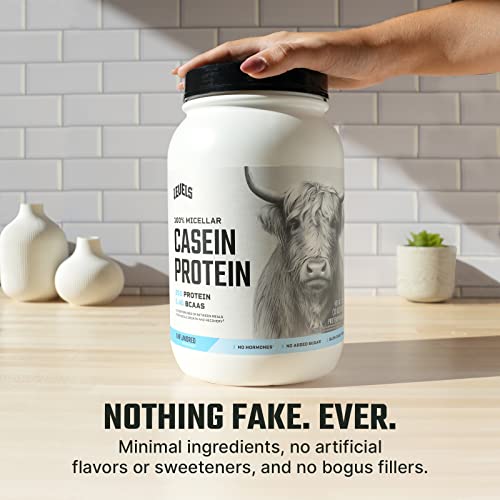 Levels 100% Micellar Casein Protein, Hormone Free, Unflavored 2Lb #TOP3