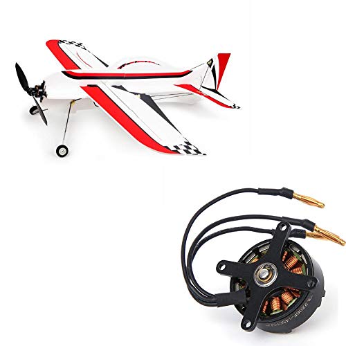 Keenso RC Brushless Motor 2206 1450KV 20A A560 Outrunner Motor Metal Brushless Motor for RC Fixedwing Airplane (Black) by Keenso - Image 6
