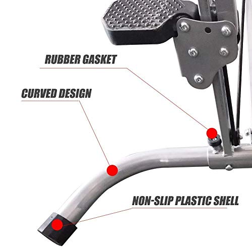 Image of Vertical Climber Stepper Machine,Folding Exercise Bike,5 Gears Adjustable＆LCD Display,Full Body Workout for Home Gym bel