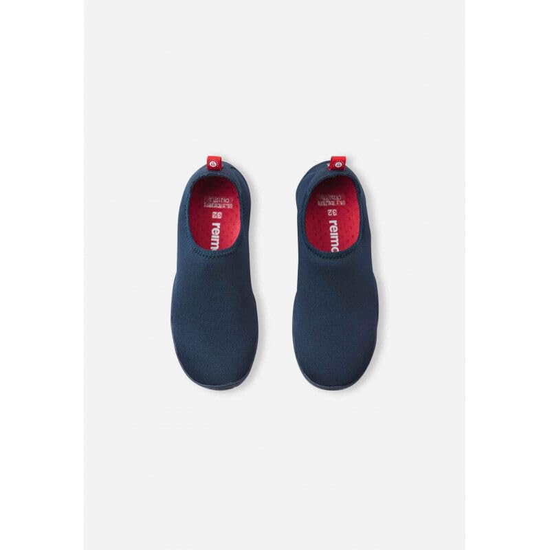 Reima Lean Wasserschuhe für Kinder - Leichte, atmungsaktive, Flexible, rutschfeste Aquaschuhe für Kinder - UV50-Schutz, maschinenwaschbar, umweltfreundliches Design - Navy, 32
