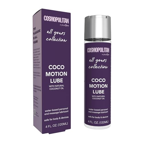 Cosmopolitan X plusOne Coco Motion Water Based Lube Personal Lubricant with Natural Coconut Massage...