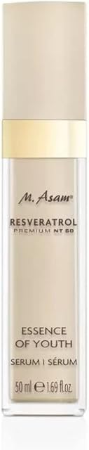 M. Asam RESVERATROL PREMIUM NT50 Youth Serum (50 ml)  Face Serum with concentrated resveratrol & hyaluronic acid, supports firmness & provides a youthful-looking glow, facial care