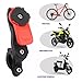 Yaoliucp Bike Phone Holder 1 Set Handlebar Mount Bike Phone Mount with Damper, Wrench & 3 Fittings Multi-Purpose Replacement Bike Accessories for Scooter, Motorcycle, Bike Phone Holder