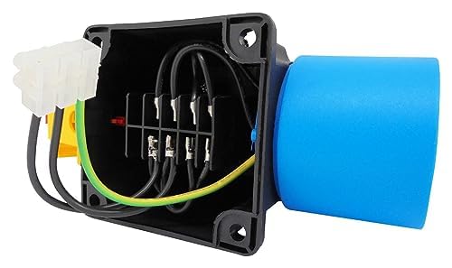 Bloc Interrupteur-Prise DZ08-2 230 V avec arrêt d'urgence KOA2Y