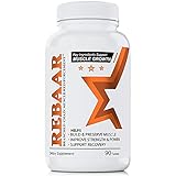 REBAAR - Best BCAA Muscle Supplement - Branched Chain Amino Acids Complex for Pre Workout Endurance, Post Workout Recovery, Muscular Building and Reinforcement
