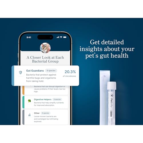 82% Off Petivity Microbiome Analysis Kit for Cats & Dogs