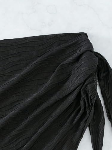 Image of ZAFUL Boho Beach Cover Ups for Women Sarong Coverups Sheer Bikini Chiffon Wraps Skirts for Swimwear