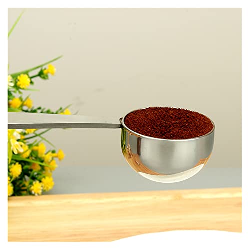 Draagbaar 201 Roestvrij staal Stand Koffiepoeder Meten Sabotage Lepel Roestvrij staal Koffie en thee Tools Koffietool… - Image 7