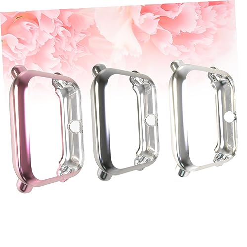 OSALADI 9 Pcs Smartwatch Accessory Case Protector Watch Bumper Frame Accessories Watch Shockproof Protector Built in Bumper Protector Protective Case Ultra-Slim All Inclusive The Se Yu