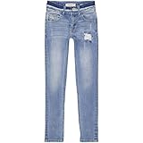 Passform: skinny Highwaist Vingino Mädchen Amore WAISTBAND-AW2122 Jeans, Blau, 140
