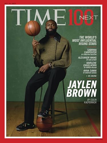 TIME Magazine - 10.14.24 Edition: TIME100 Next,The World's Most Influential Rising Stars Defining The Next Generation, Artists, Leaders, Innovators, Advocates & Phenoms Jaylen Brown