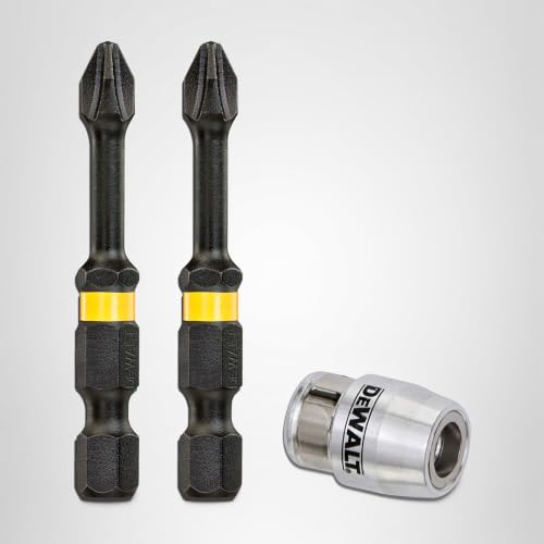 Miniatura 10 de Dewalt Dt70536t-Qz Puntas Ph2 X 2 50 Mm Adaptador Magnético Con Bloqueo, Negro Y Amarillo, Negro Y Amarillo