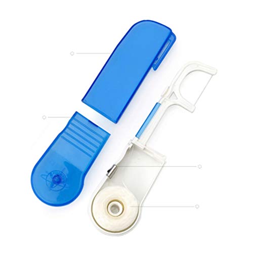 Healifty Suporte de Fio Dental SubstituiÃ§Ã£o Punho de PlÃ¡stico Organizador de Dispensador de Fio D