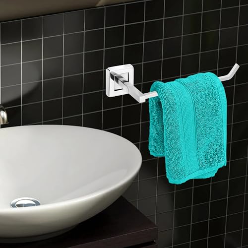 Image of Plantex Napkin Ring for Bathroom /Stainless Steel Towel Holder /Hand Towel Hanger for Wash Basin /Bathroom Accessories (Chrome)