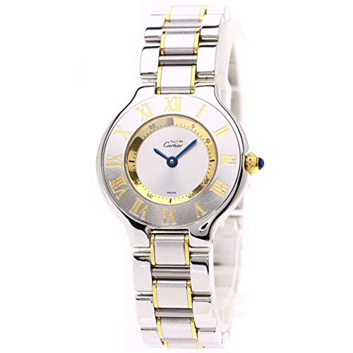 [カルティエ]マスト21 腕時計 ステンレススチール/コンビ レディース (中古)