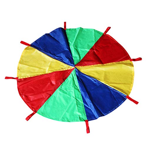 Deevoka Parachute para Crianças com Alças - 10 pés