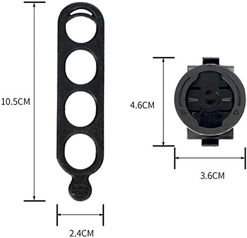 360 Degree Rotating Garmin Bike Mount Attached To Out Front Stem Handlebar For Edge Varia Igpsport Xoss Magene Blackbird #TOP1