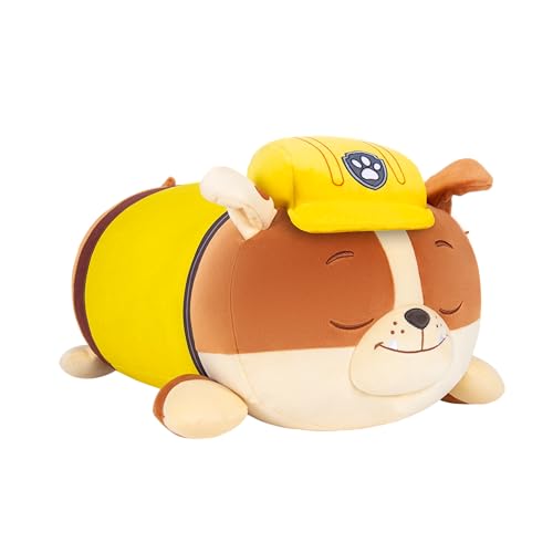 Squishmallows Original Paw Patrol 18in Rubble Sleepamallows – Ultrasoft Official Jazwares Plush (Large)