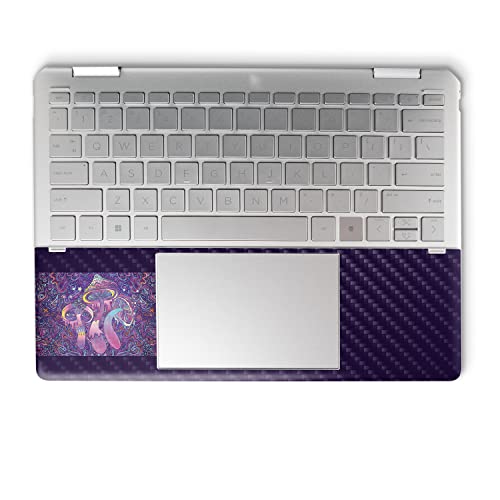 Image of MightySkins Carbon Fiber Skin Compatible with HP Spectre x360 14 inch (2022) Full Wrap Kit - Bad Trip | Protective, Durable Textured Carbon Fiber Finish | Easy to Apply | Made in The USA