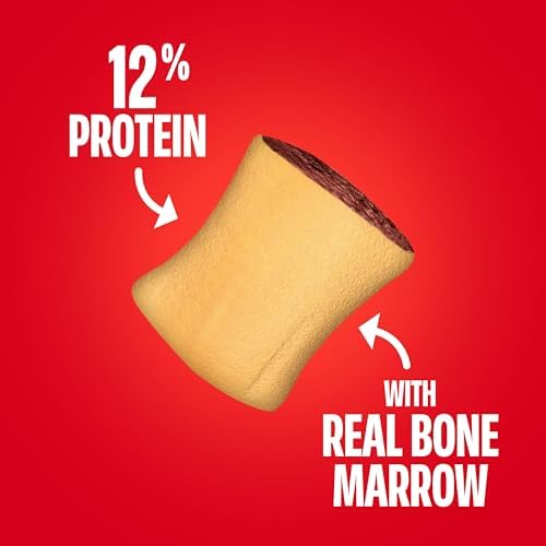 Milk-Bone MaroSnacks Small Dog Treats with Real Bone Marrow, 40 Oz. Canister - 3