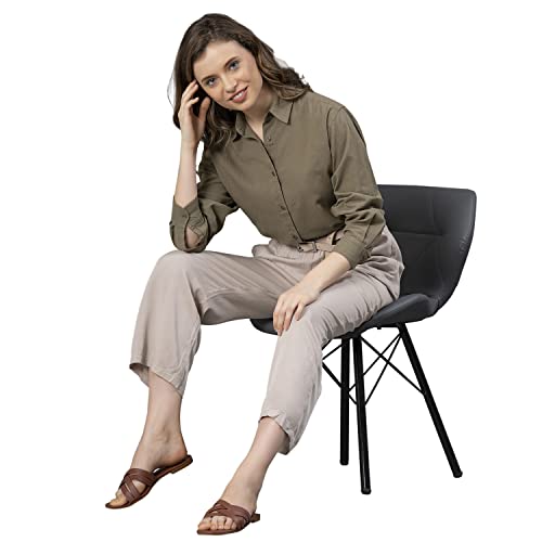 Image of Mode Women's Regular Fit Shirt (MFS0036 Olive