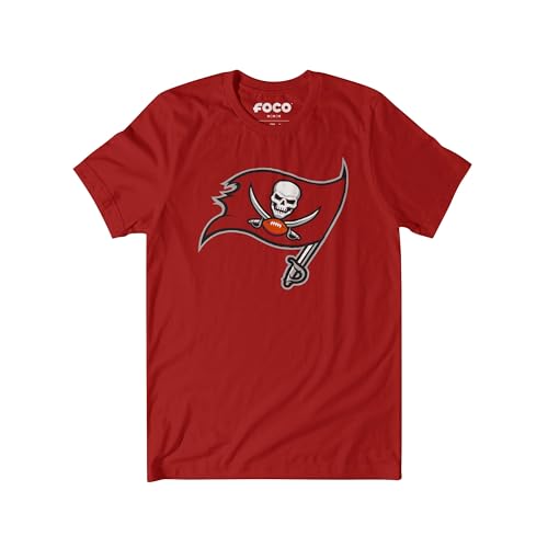Image of FOCO Men's NFL Team Primary Logo Black Short Sleeve T-Shirt