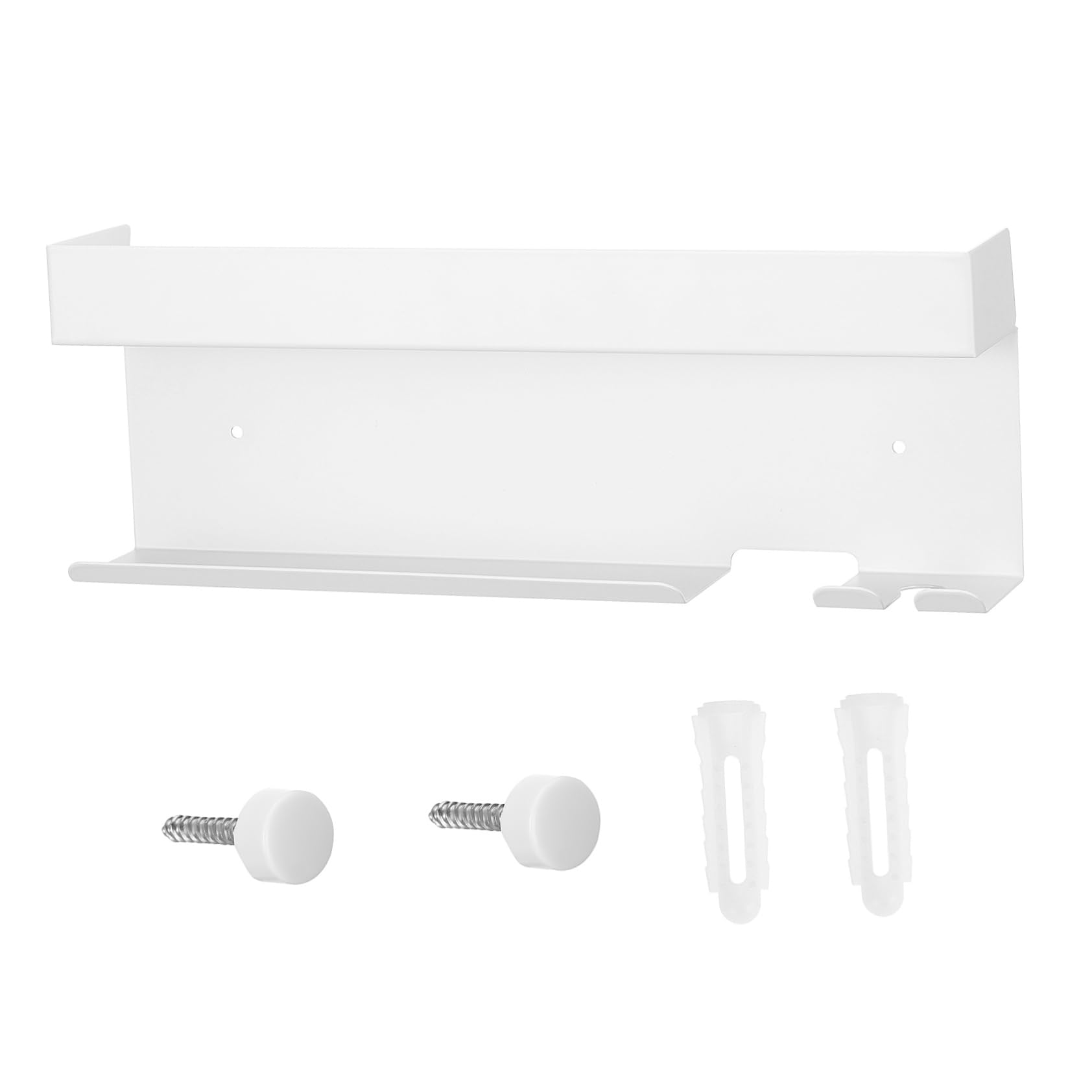 Cabilock soporte para secador de pelo Monte del secador de pelo organizador de secador de pelo estante para secador de pelo en el baño gancho secador de pelo material de aluminio