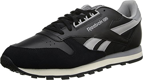 Reebok Men's CL Leather RE Lace-Up Fashion Sneaker