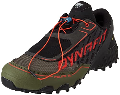 DYNAFIT Herren Feline SL GTX Schuhe, Winter Moss-Black Out, UK 9,5
