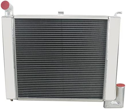 Aluminum Radiator Fit for 1962-1972 Chevy Corvette Base Radiador 5.3L 5.4L 5.7L V8 GAS 3 Row Radiators 1963 1964 1965 1966 1967 1968 1969 1970 1971 1972