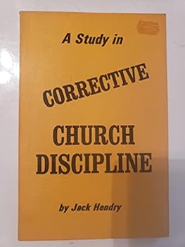 Paperback Study In Corrective Church Discipline Book