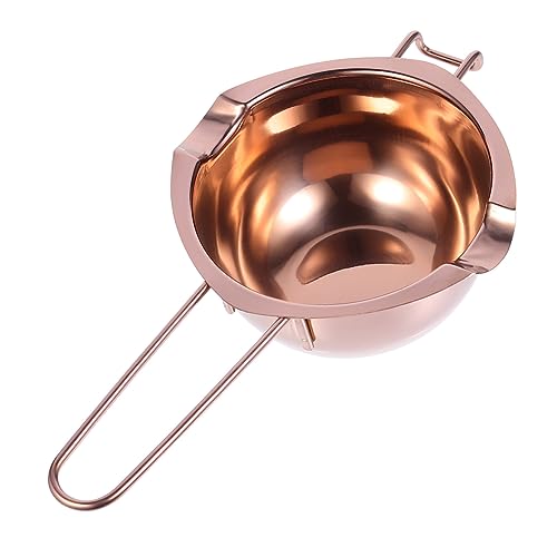 Garneck Melting Bowl Stainless Steel for Use for Baking and Cooking