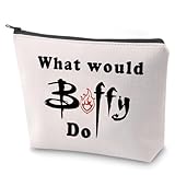 ZJXHPO The Vampire TV Show Gift Vampire Zipper Pouch What Would Vampire Do Makeup Bag (Vampire Do)