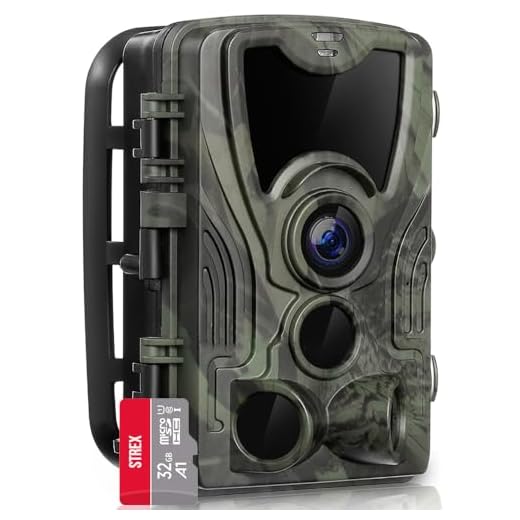 Strex Wildcamera met WiFi en Nachtzicht - 120MP 4K ULTRA HD - Waterdicht - Incl. 32 GB SD - Wild Camera