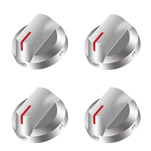 DG94-03500a/z for Samsung knob, DG94-03500V DG94-03500W Knob for Samsung Electric Stove Oven Range Replacement, Compatible with NE63T8111SS/AA NE63T8311SS/AA NE63BG8315SSAA NE58K9430SS/AA（4 Pack）