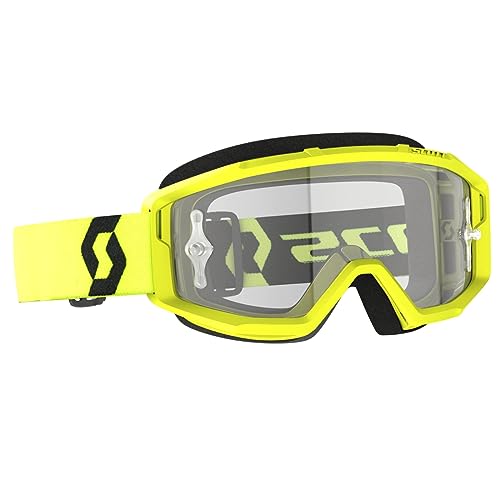 Schlicht und Stylisch Scott Motocross Brille Primal Clear, Gelb Schwarz, 278598