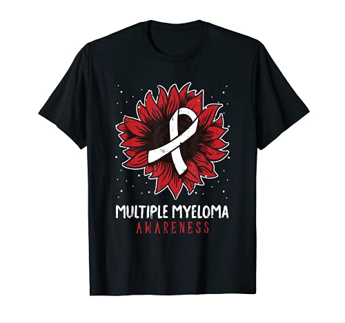 Burgundy Ribbon Multiple Myeloma Awareness s Warrior Camiseta